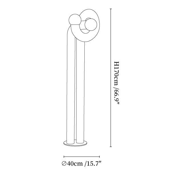 Luno Pop Floor Lamp