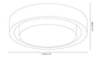 Lunar Ring Ceiling Light