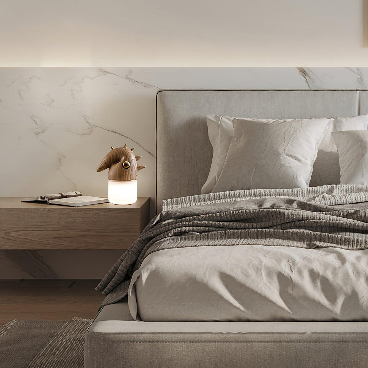 Luolongzi Built-in Battery Table Lamp
