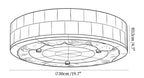 Luriel Alabaster Ceiling Light