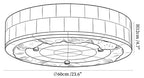 Luriel Alabaster Ceiling Light