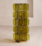 Lush Glass Tower Floor Lamp