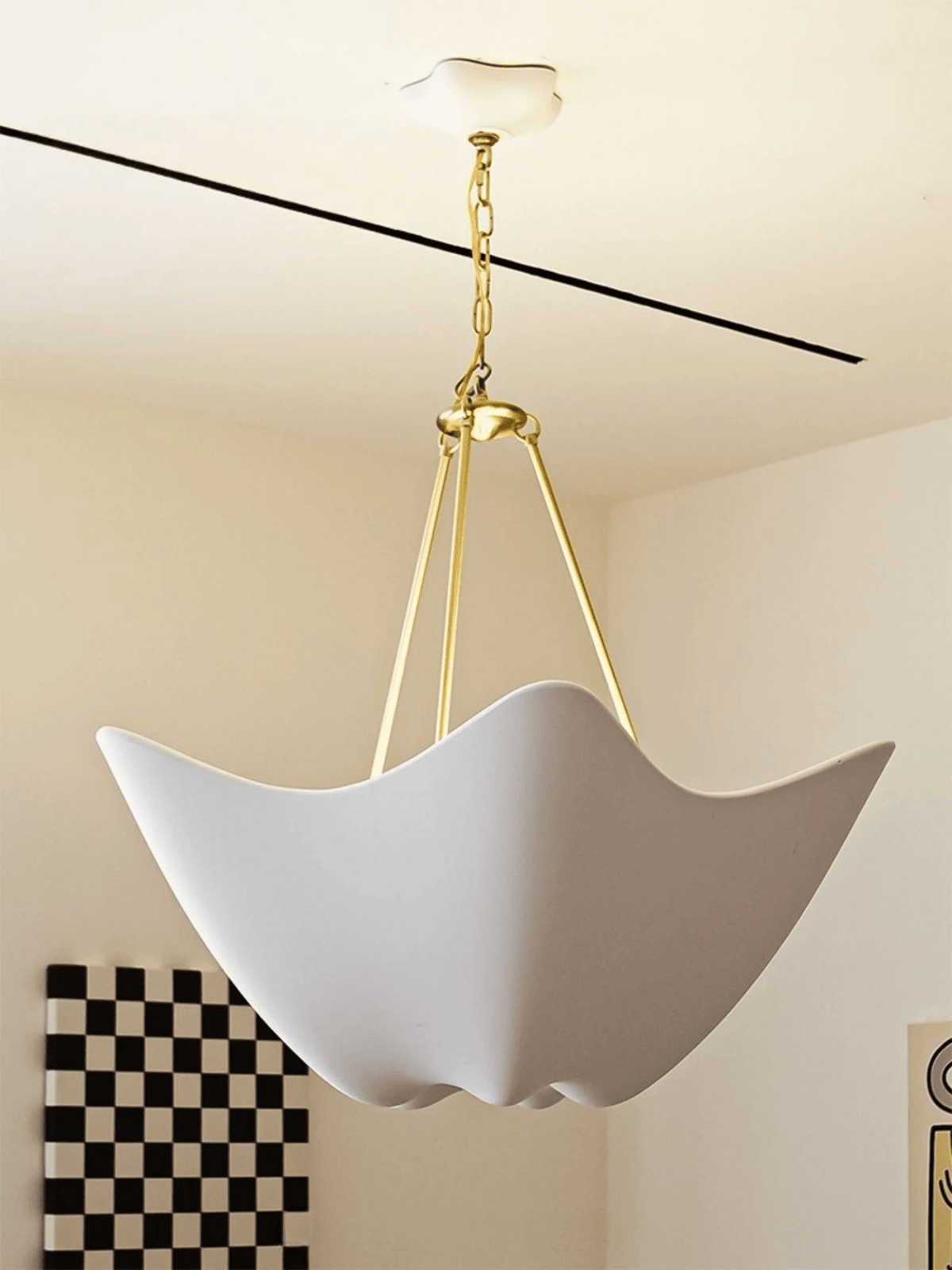 Luvonea Plaster Chandelier
