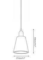 Lyfa Walnut Pendant Light