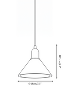 Lyfa Walnut Pendant Light