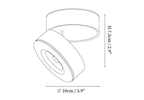 Lyric Adjustable Surface Downlight