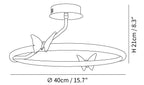 Magic Butterfly Ceiling Lamp