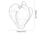 Magnolia Bloom Ceramic Sculpture Vase