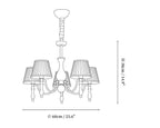 Majestic Veil Chandelier