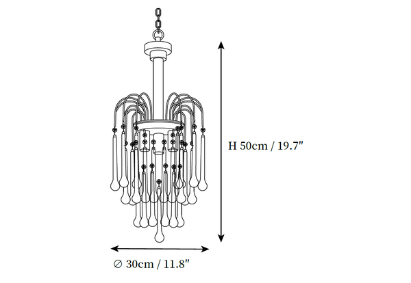 Maltose Chandelier