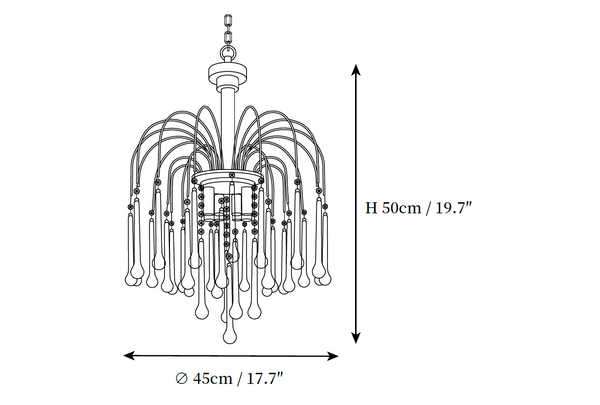 Maltose Chandelier