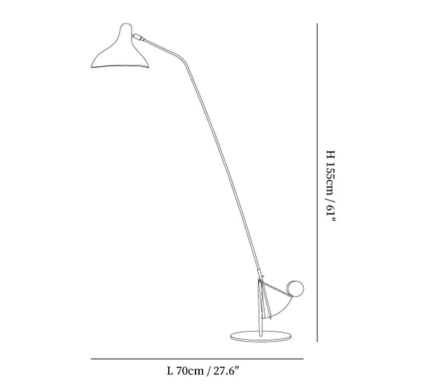Mantis Arm Floor Lamp