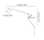 Mantis Arm Wall Lamp