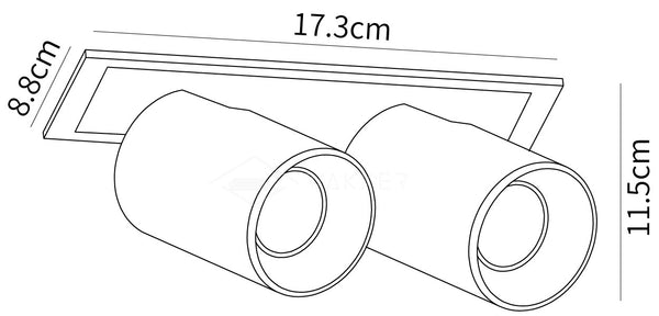 Adjustable Recessed LED Spotlight