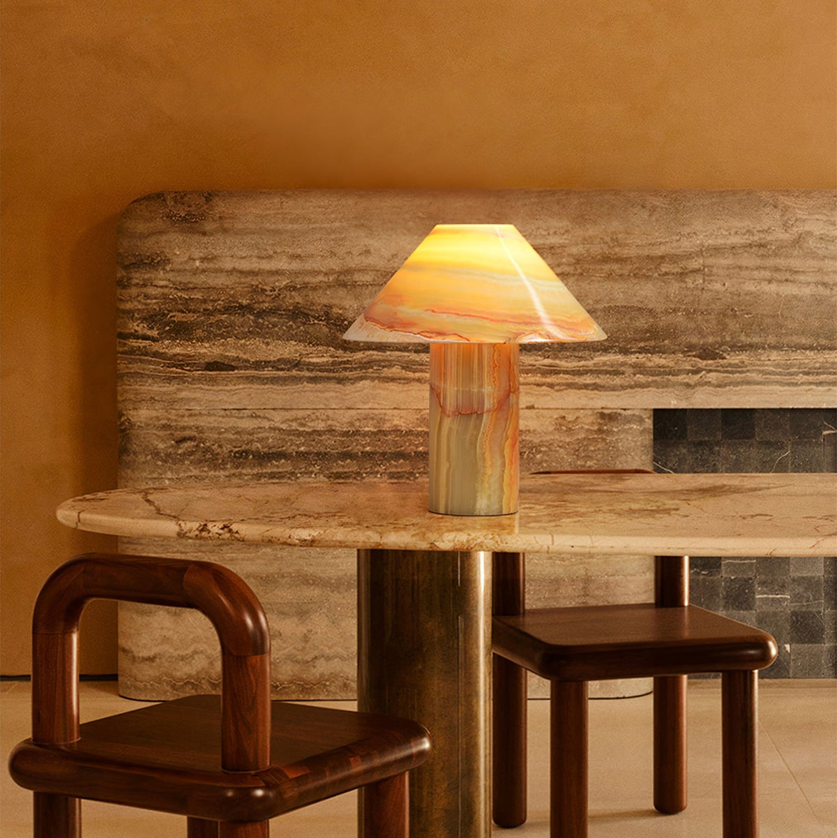 Marbelle Onyx Table Lamp