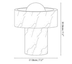 Marble Aura Table Lamp