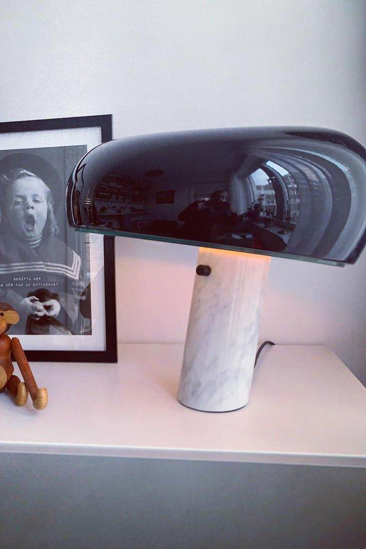 Art Marble Table Lamp