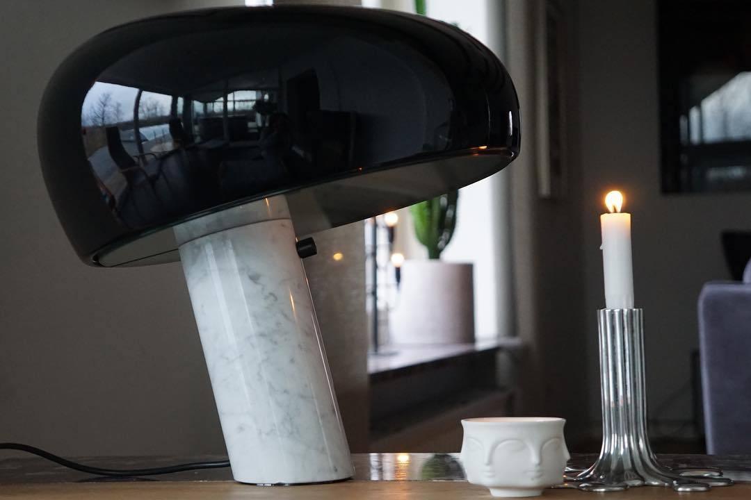 Art Marble Table Lamp