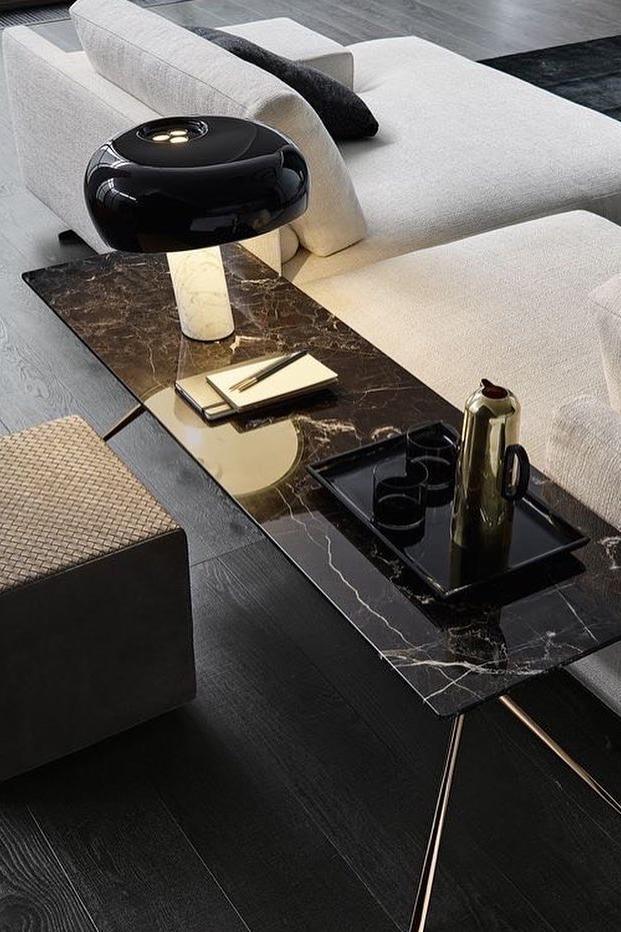 Art Marble Table Lamp