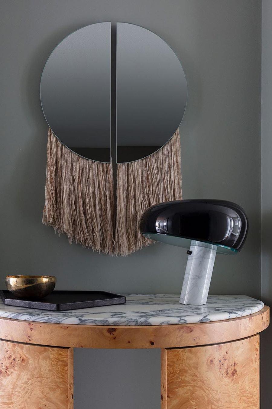 Art Marble Table Lamp