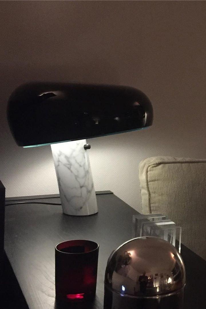 Art Marble Table Lamp