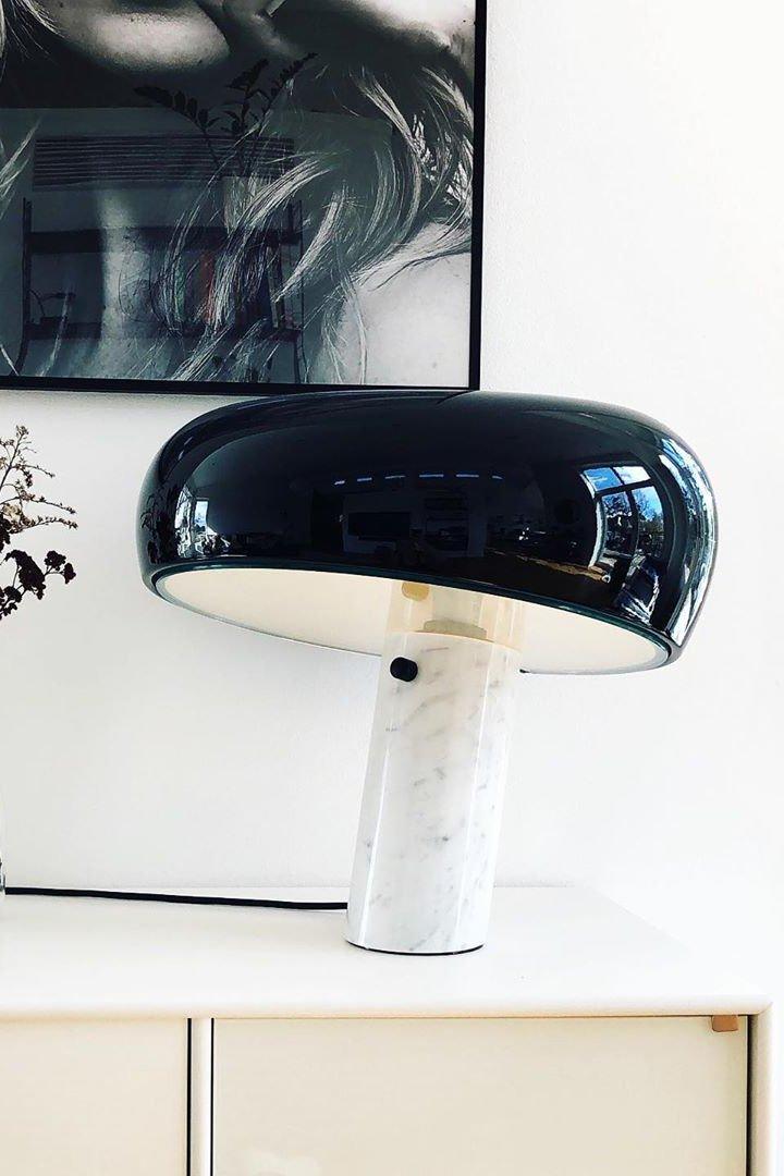 Art Marble Table Lamp