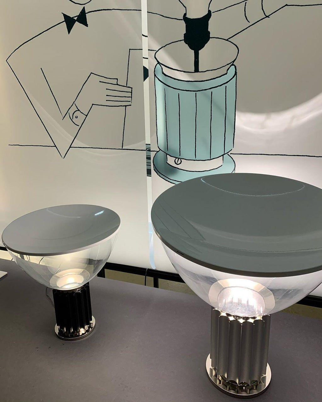 Art Marble Table Lamp