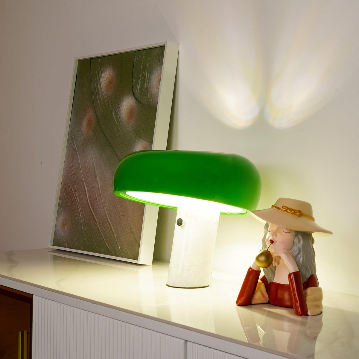 Art Marble Table Lamp