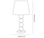 Marble Sphere Table Lamp