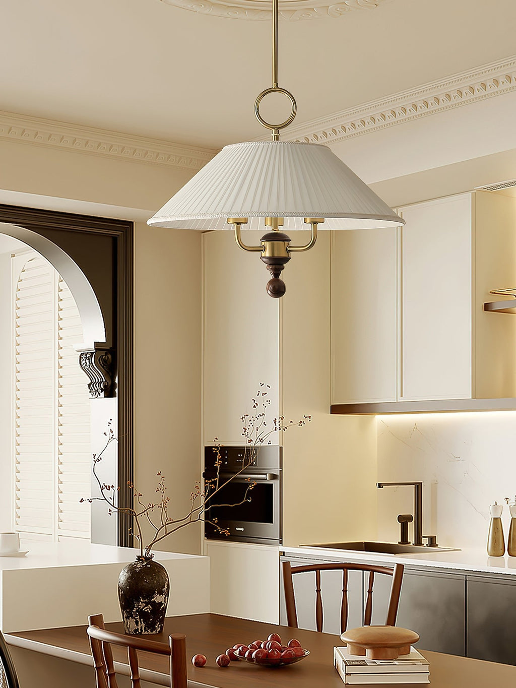 Marcellia Pleated Pendant Light