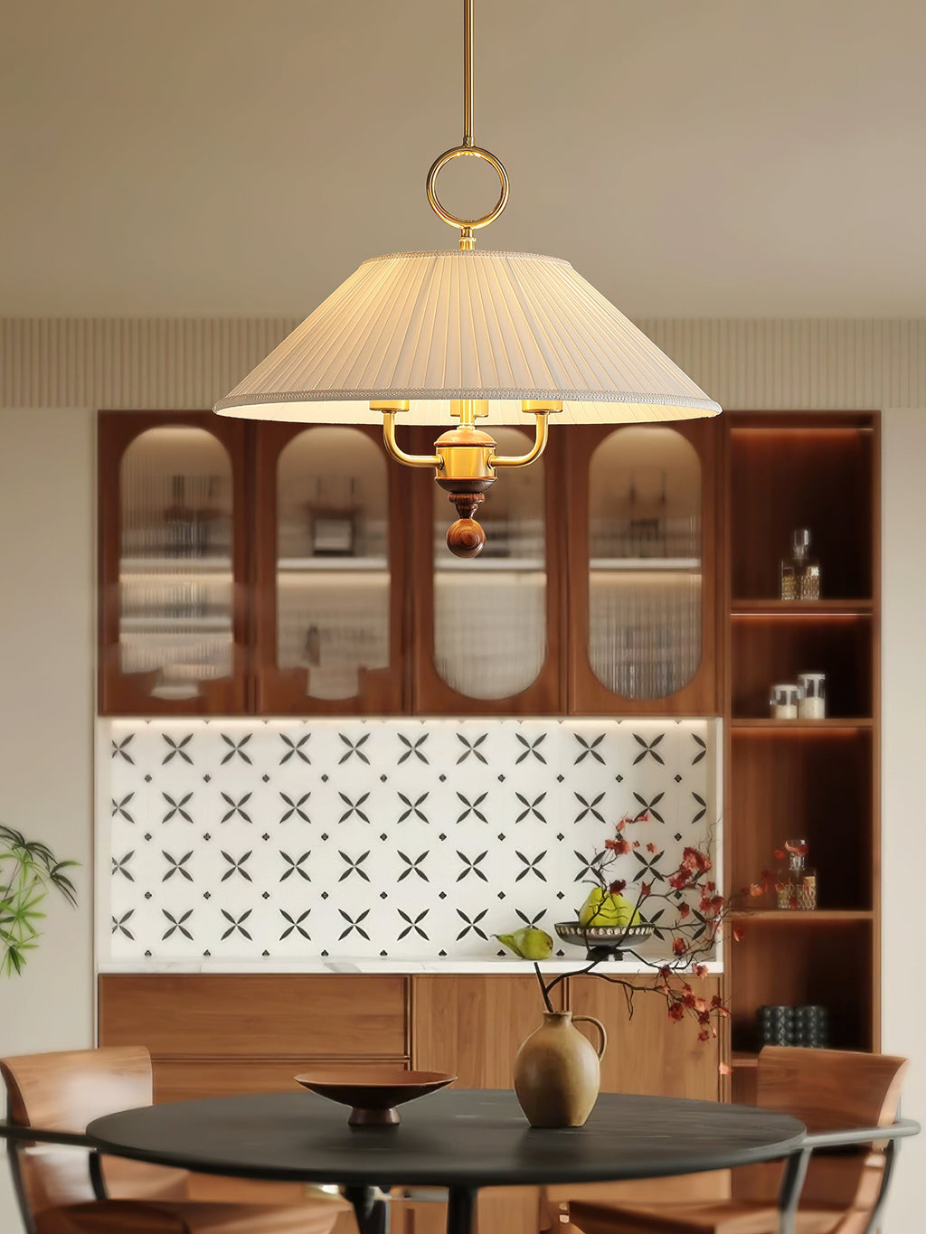 Marcellia Pleated Pendant Light