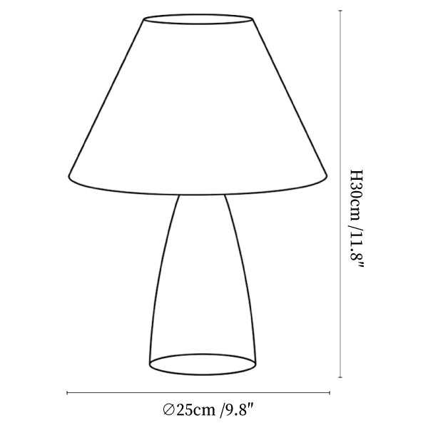 Maren Ceramic Table Lamp
