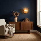 Marigold Fluted Glass Wall Sconce