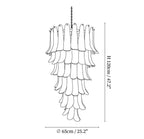 Marigold Glass Chandelier