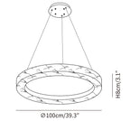Marika Alabaster Chandelier