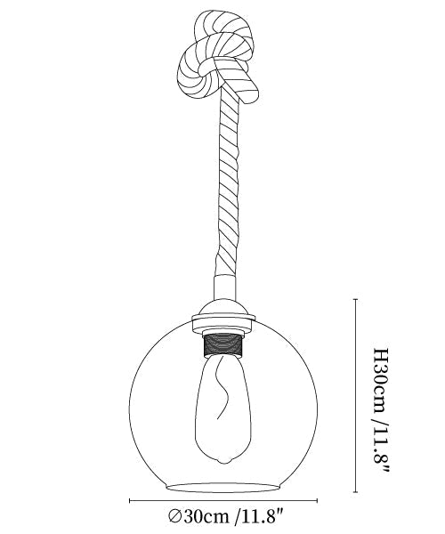 Mariner Rope Pendant Light
