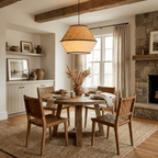 Maris Raffia Fabric Pendant Light