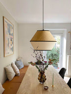 Maris Raffia Fabric Pendant Light