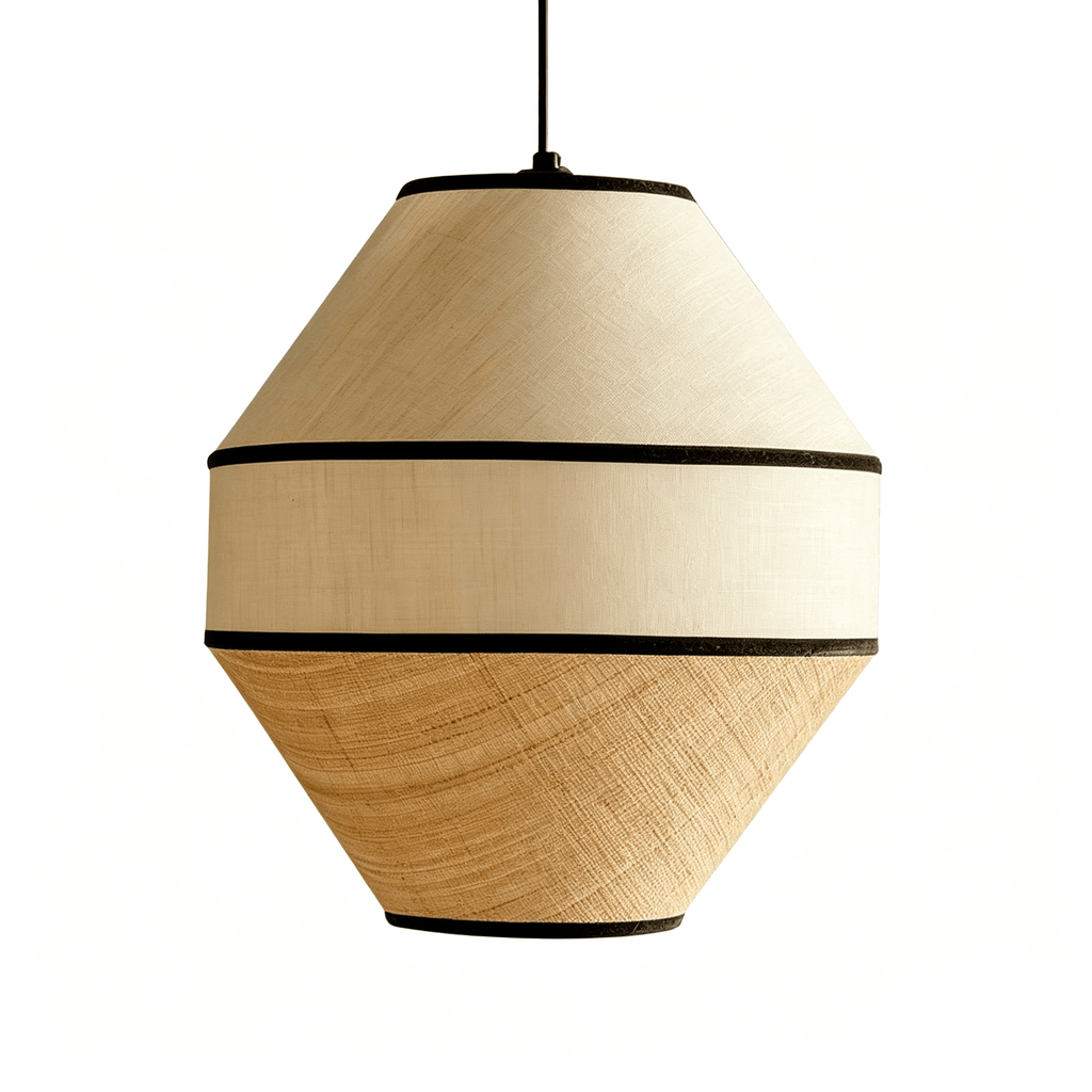 Maris Raffia Fabric Pendant Light