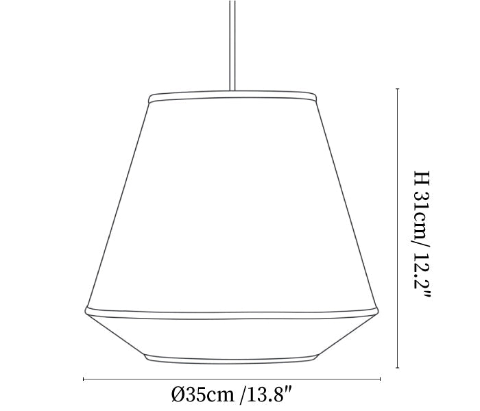 Maris Raffia Pendant Light