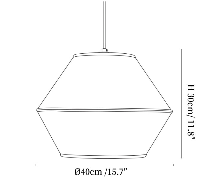 Maris Raffia Pendant Light