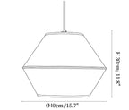 Maris Raffia Pendant Light