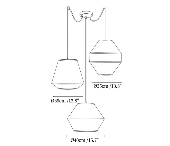 Maris Raffia Pendant Light