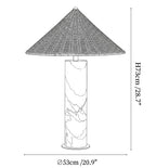 Marisol Marble Table Lamp