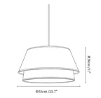 Marlow Linen Pendant Lamp