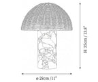 Maroqa Woven Table Lamp