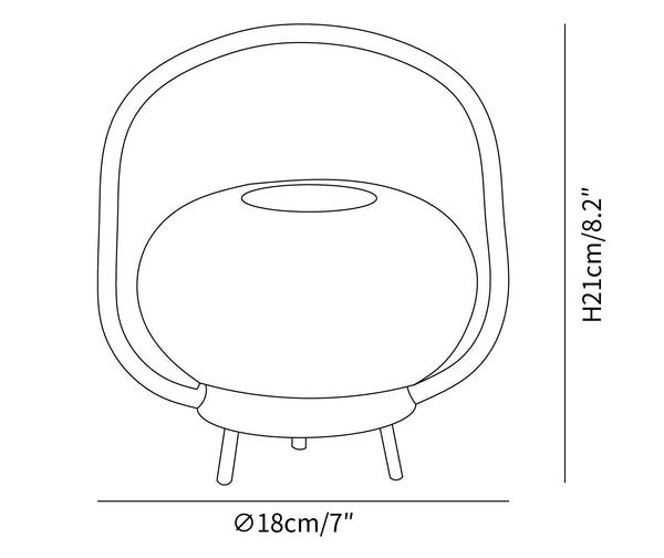 Masker Portable Table Light