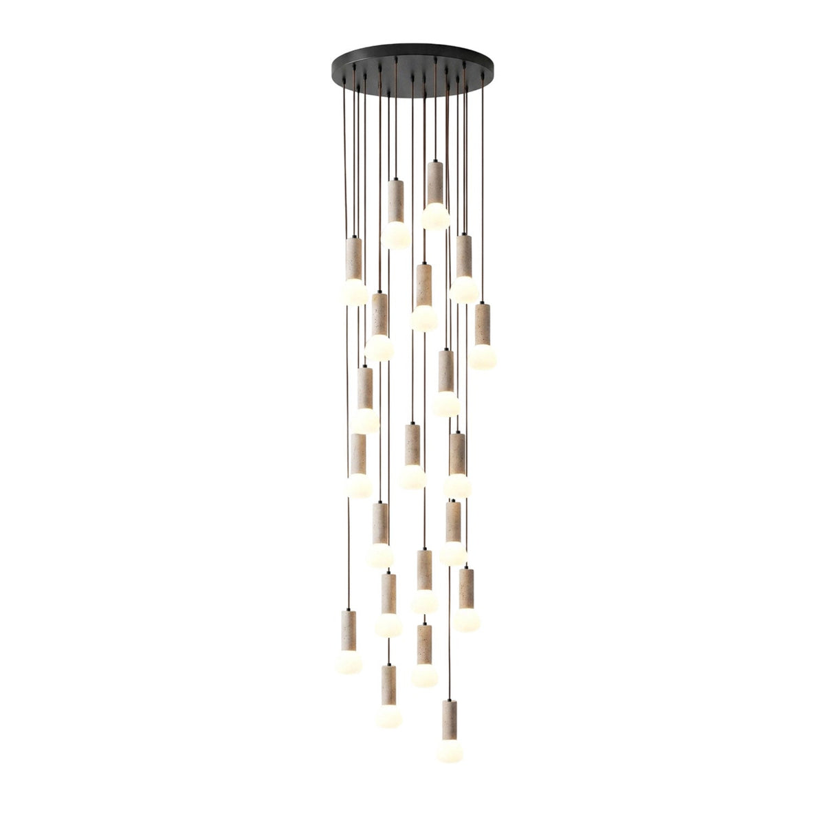 Matchstick Travertine Pendant Lamp