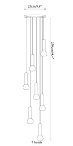Matchstick Travertine Pendant Lamp