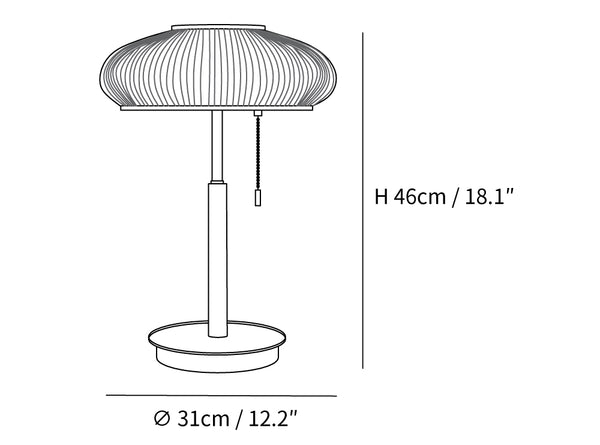 Matsutake Mushroom Table Lamp